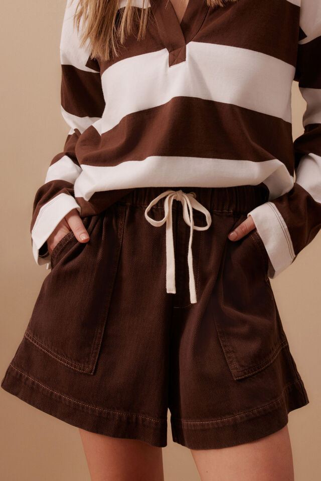 Relaxed Shorts Chocolate