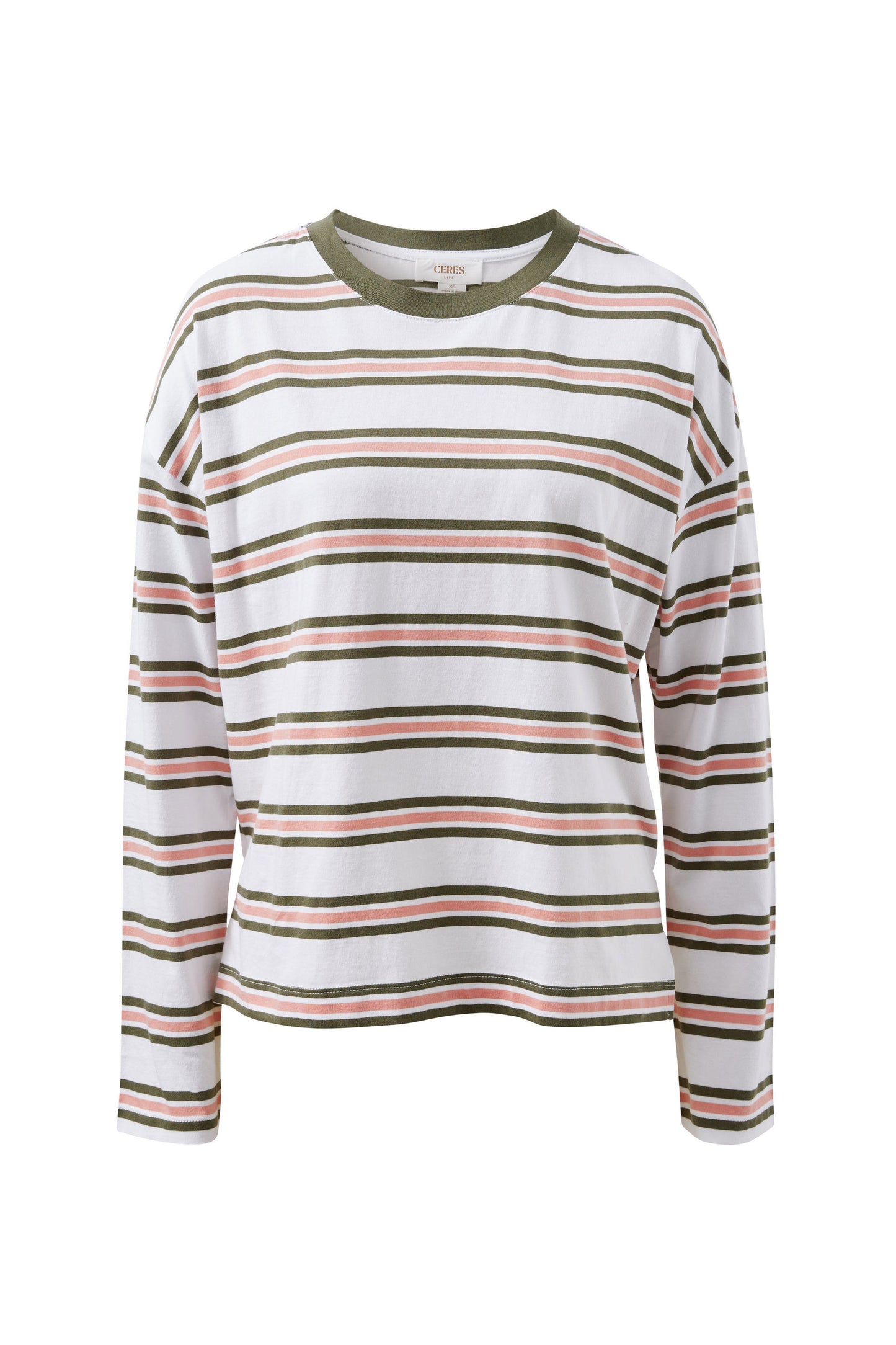 Scout Slouchy L/S Tee Oliver Stripe