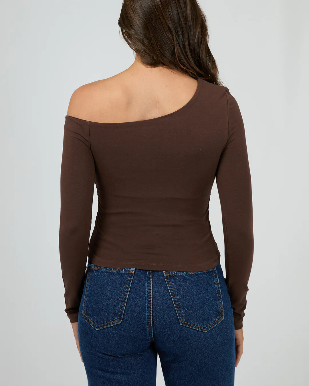 EVIE RUCHED LONG SLEEVE