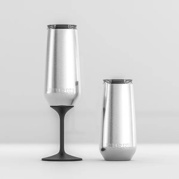Huski Champagne Flute- White