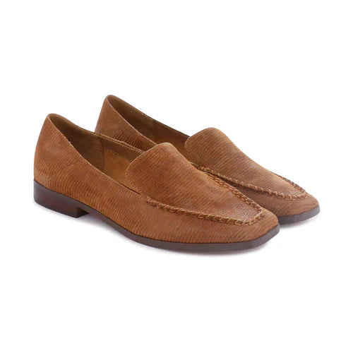 Dylan Suede Loafers - Brandy