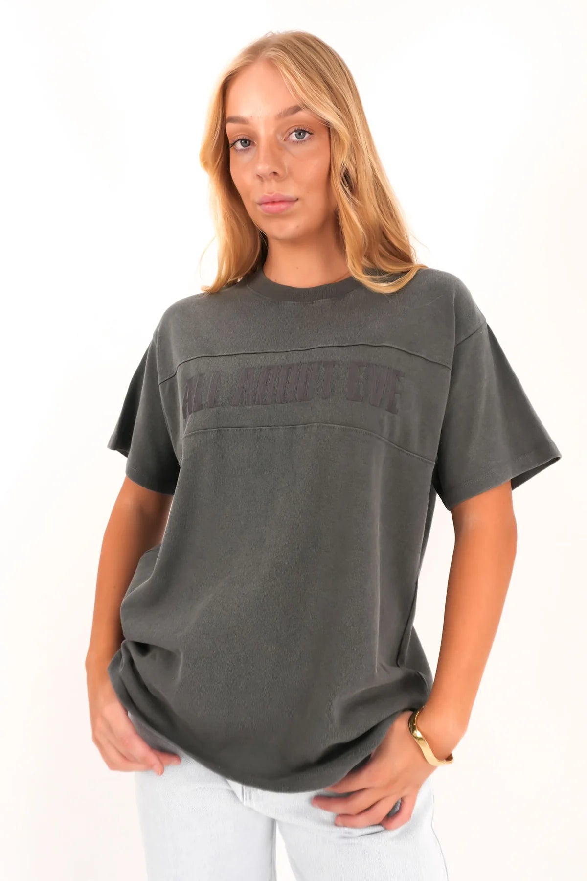 VITAL WASHED OVERSIZED TEE