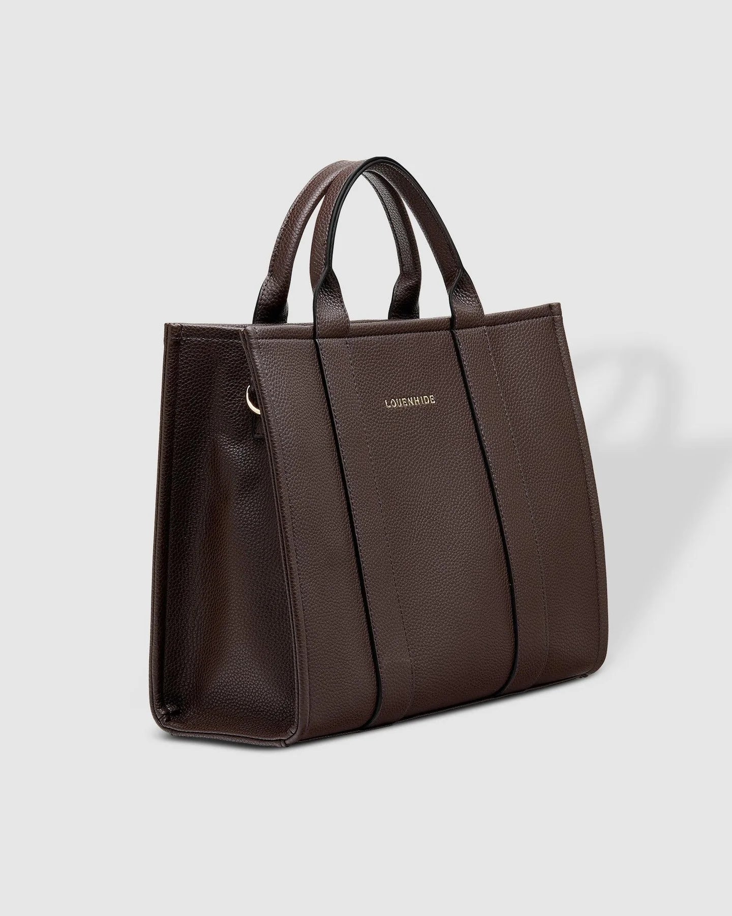 Manhatten Tote Bag-Chocolate