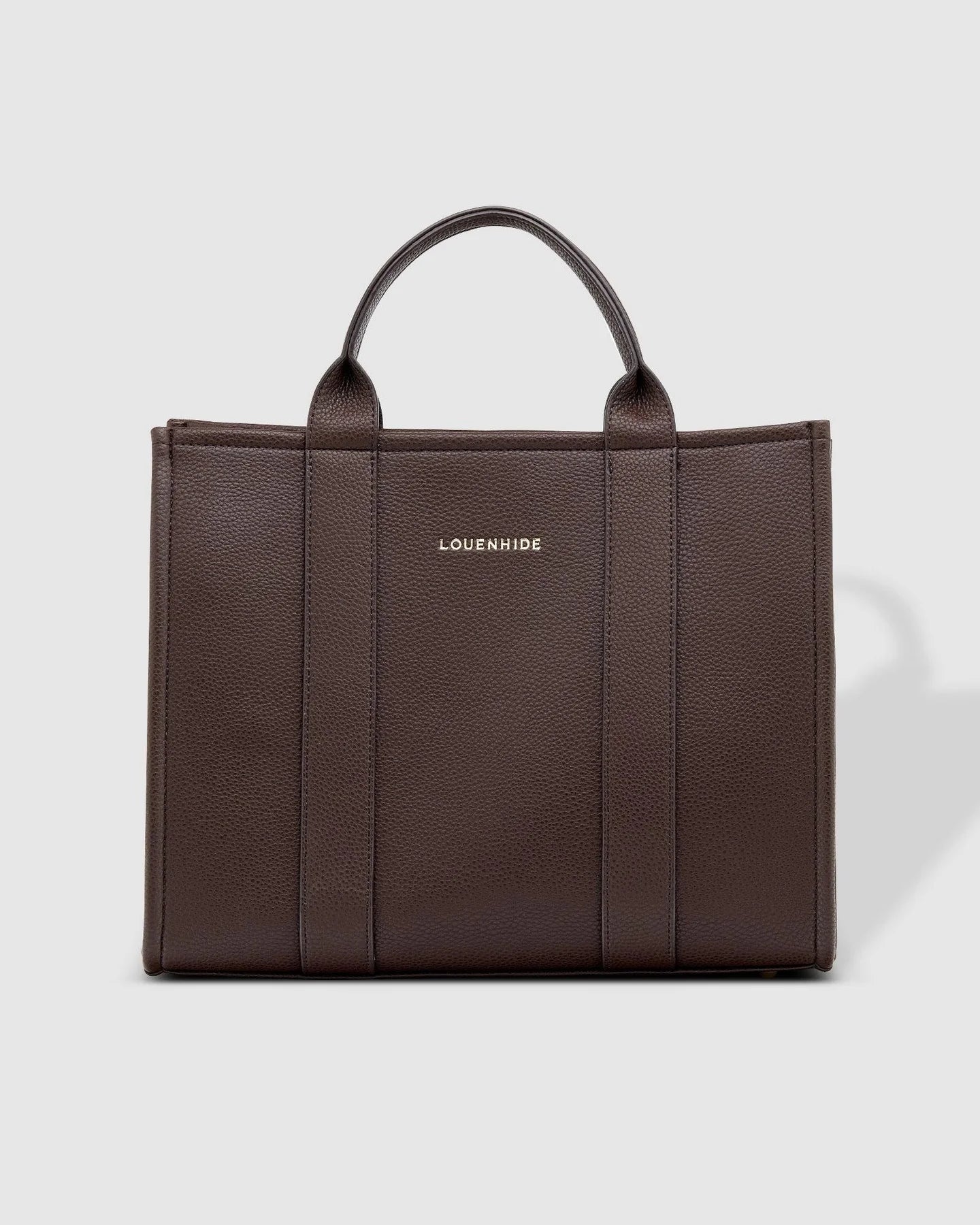 Manhatten Tote Bag-Chocolate