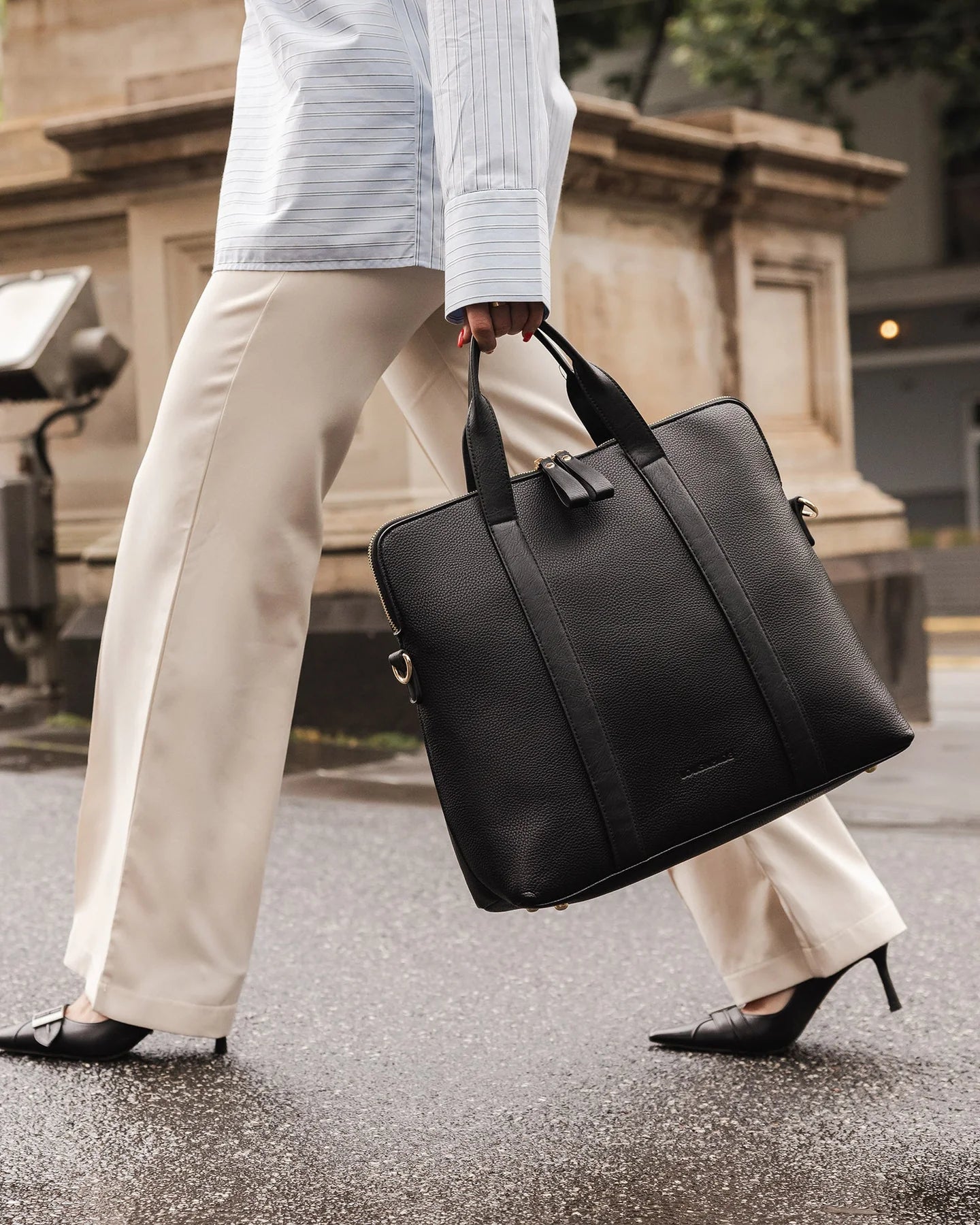 Rhodes Laptop Bag - Black