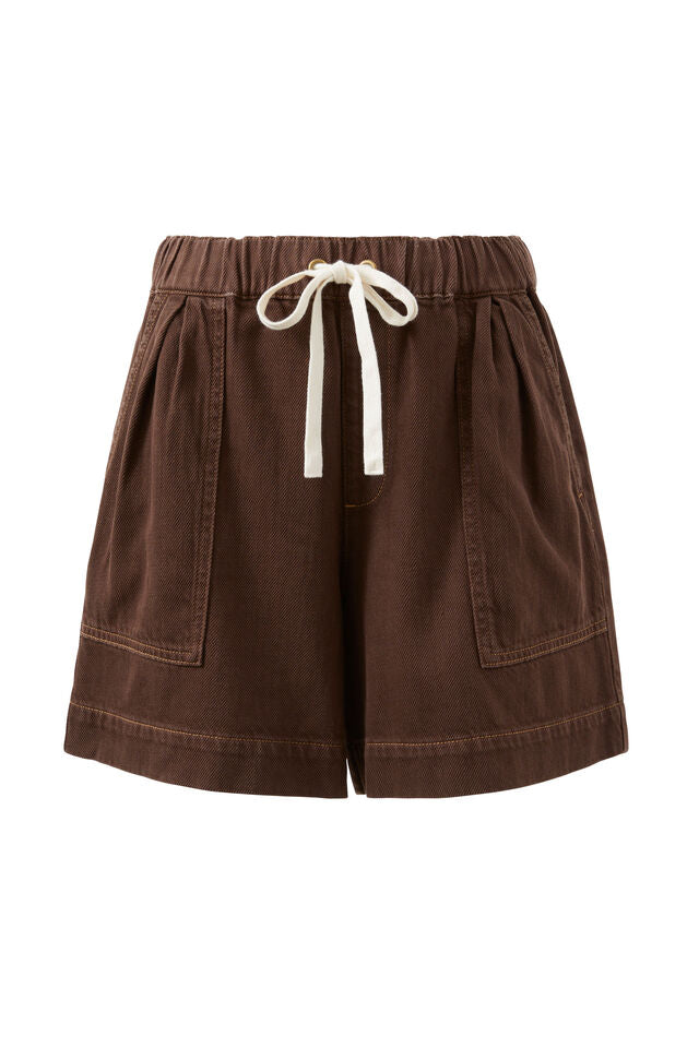 Relaxed Shorts Chocolate