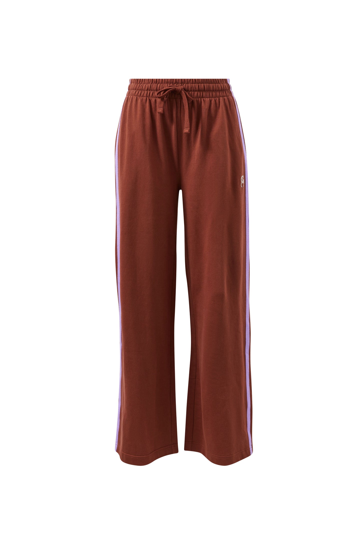 Gigi Wide Leg Trackpant Toffee
