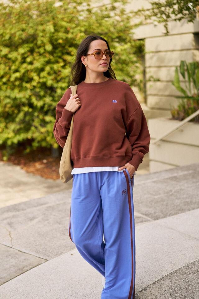 Gigi Wide Leg Trackie Blue