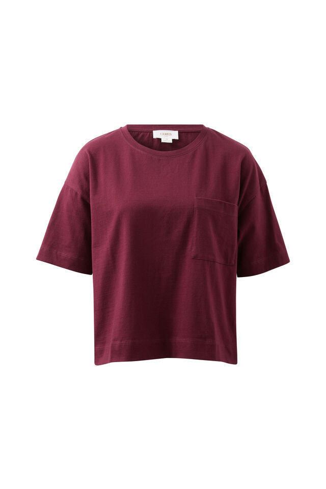 Boxy Pocket Tee Rasin