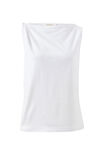 Tahlia Twist Strap Tank White