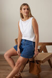 Tahlia Twist Strap Tank White