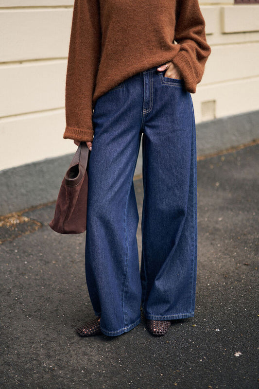 Reese Wide Jean Midnight
