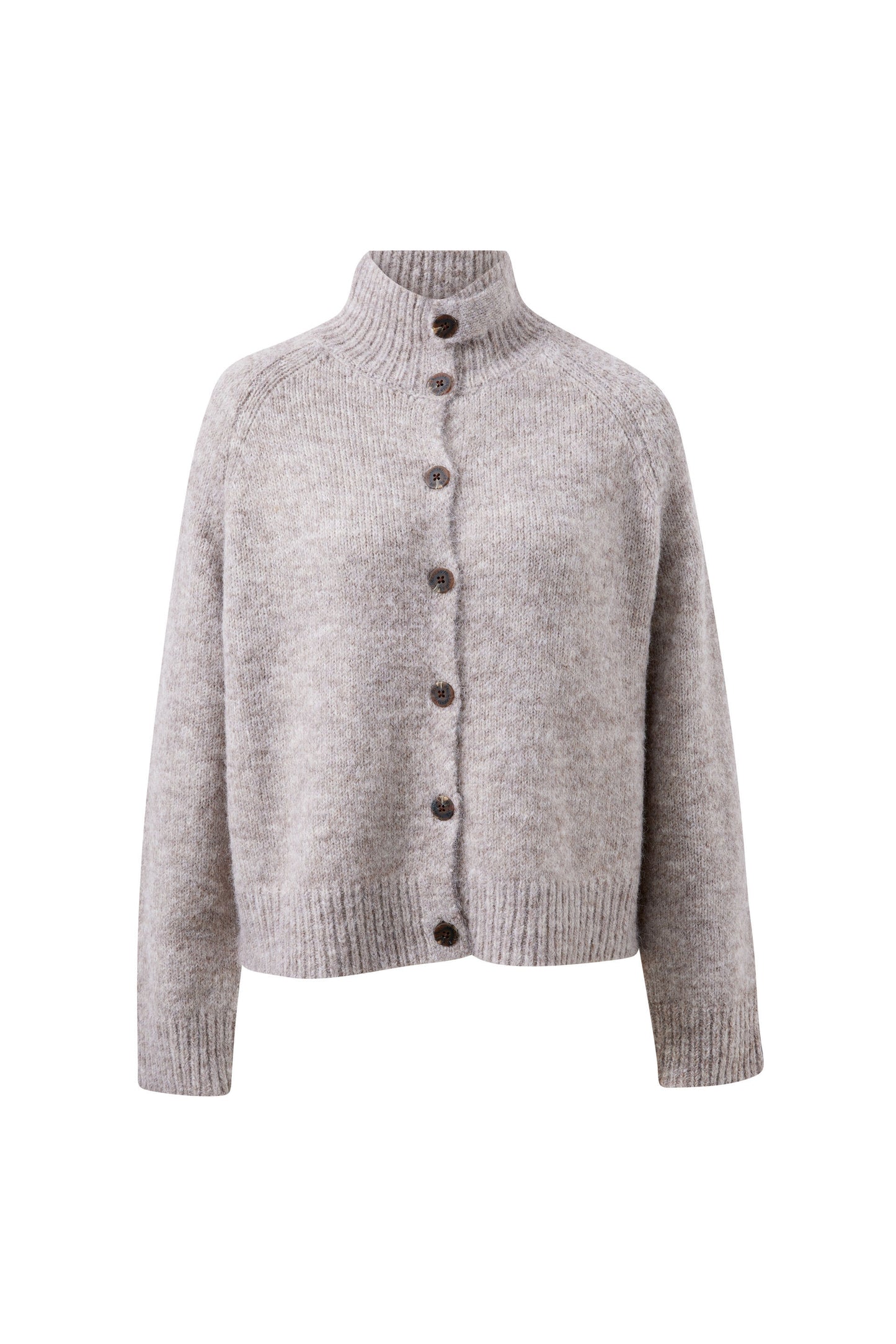 Riley Funnel Neck Marle KNit