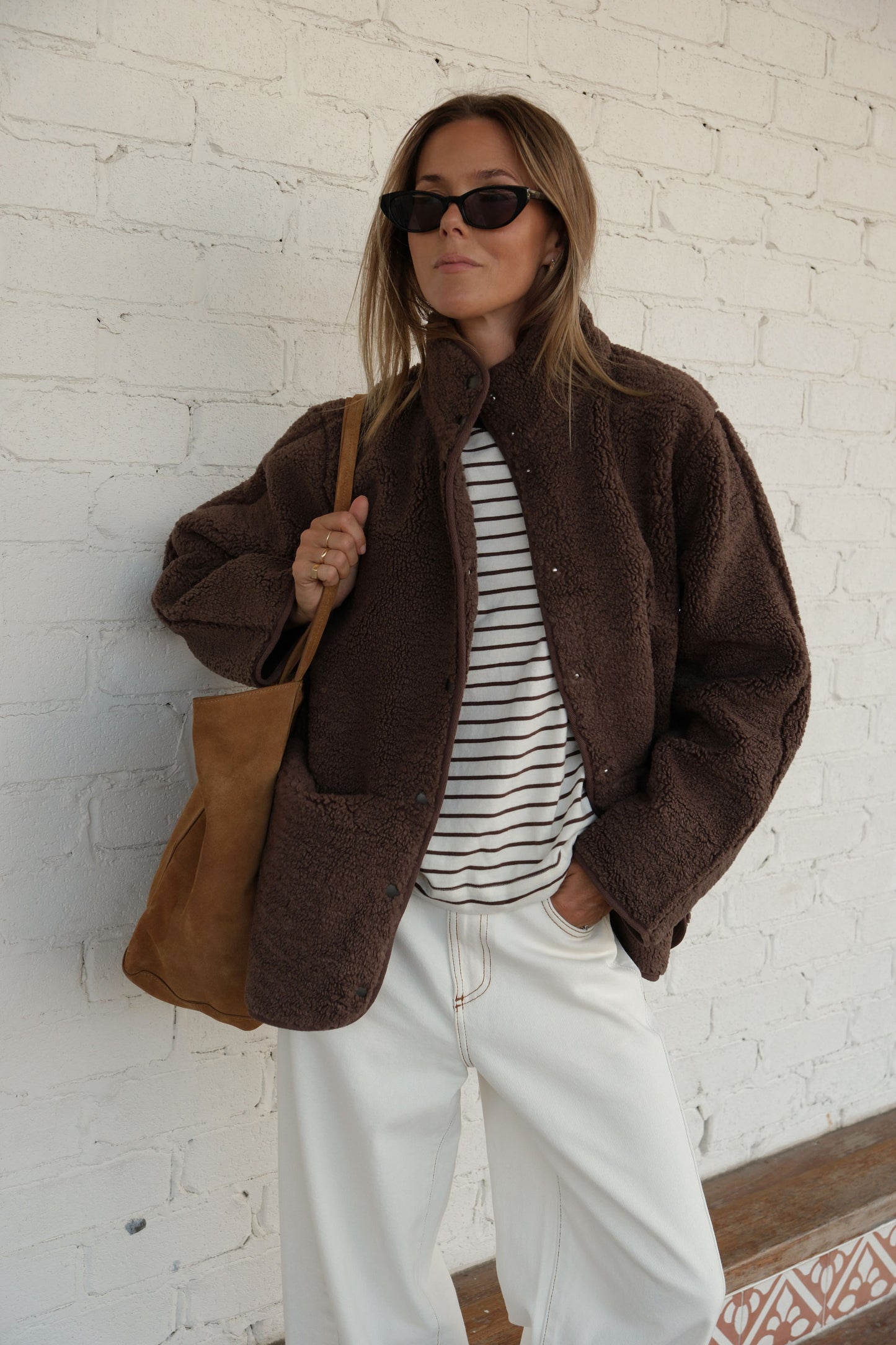 Teddy Jacket Chocolate