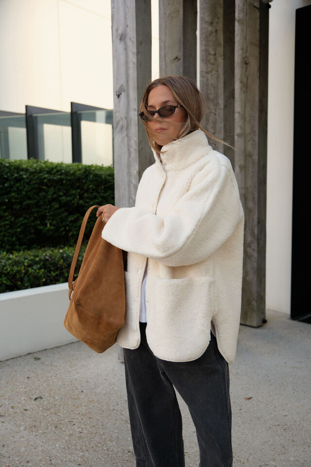 Teddy Jacket Marshmallow