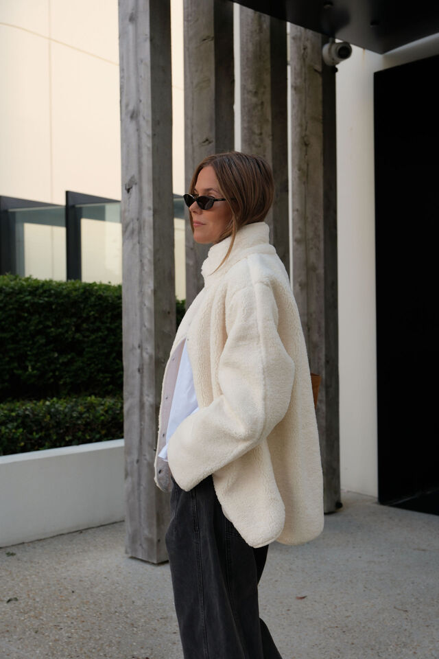 Teddy Jacket Marshmallow