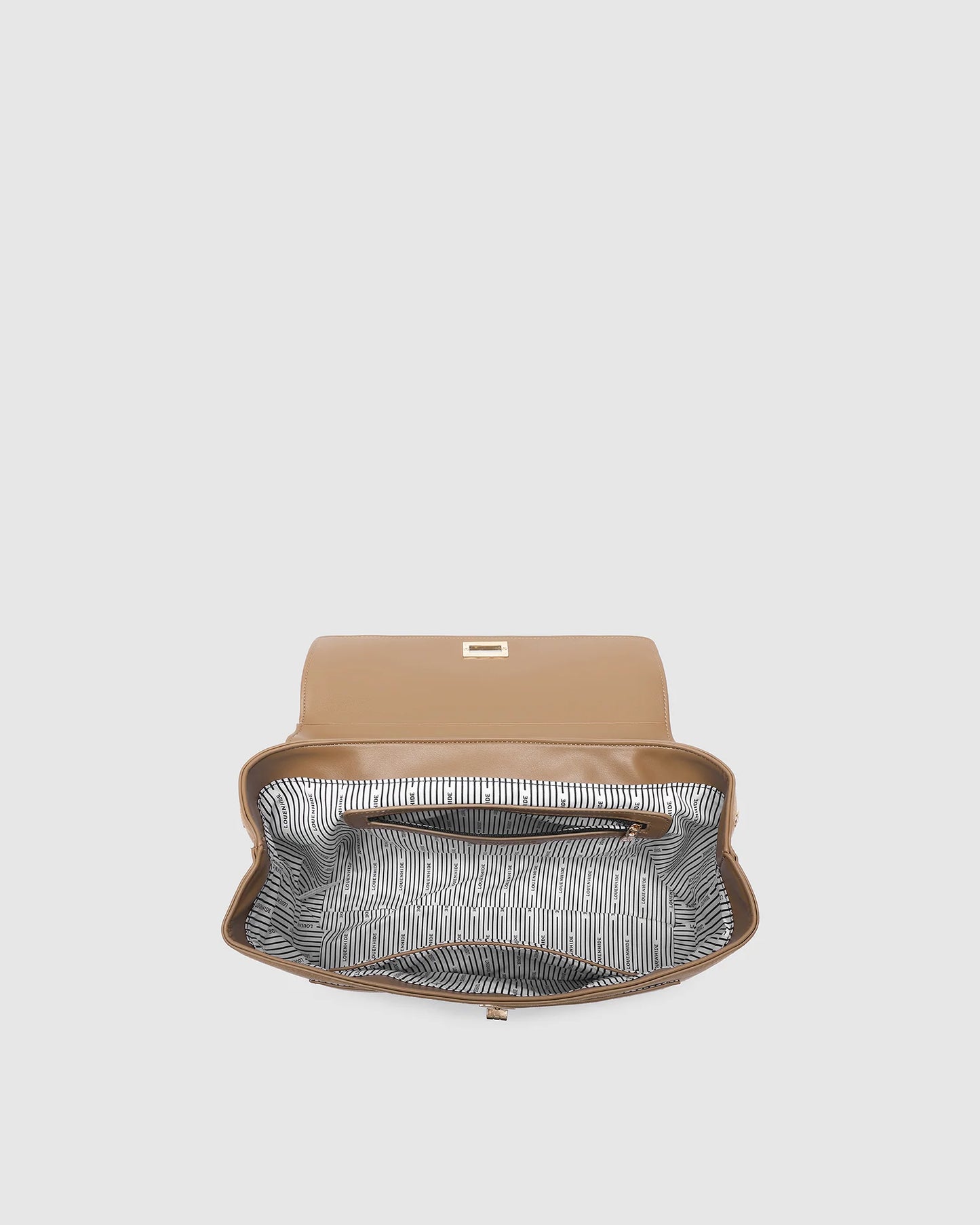 Arden Suedette Shoulder Bag - Honey
