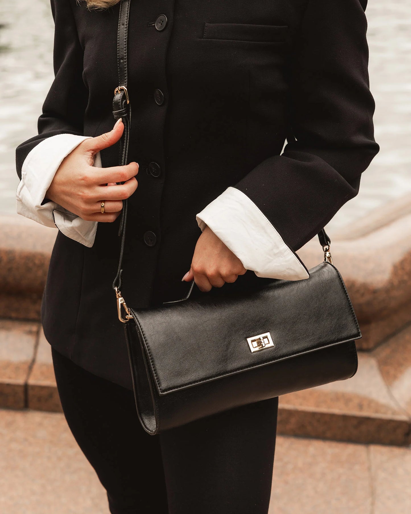 Delaney Clutch - Black