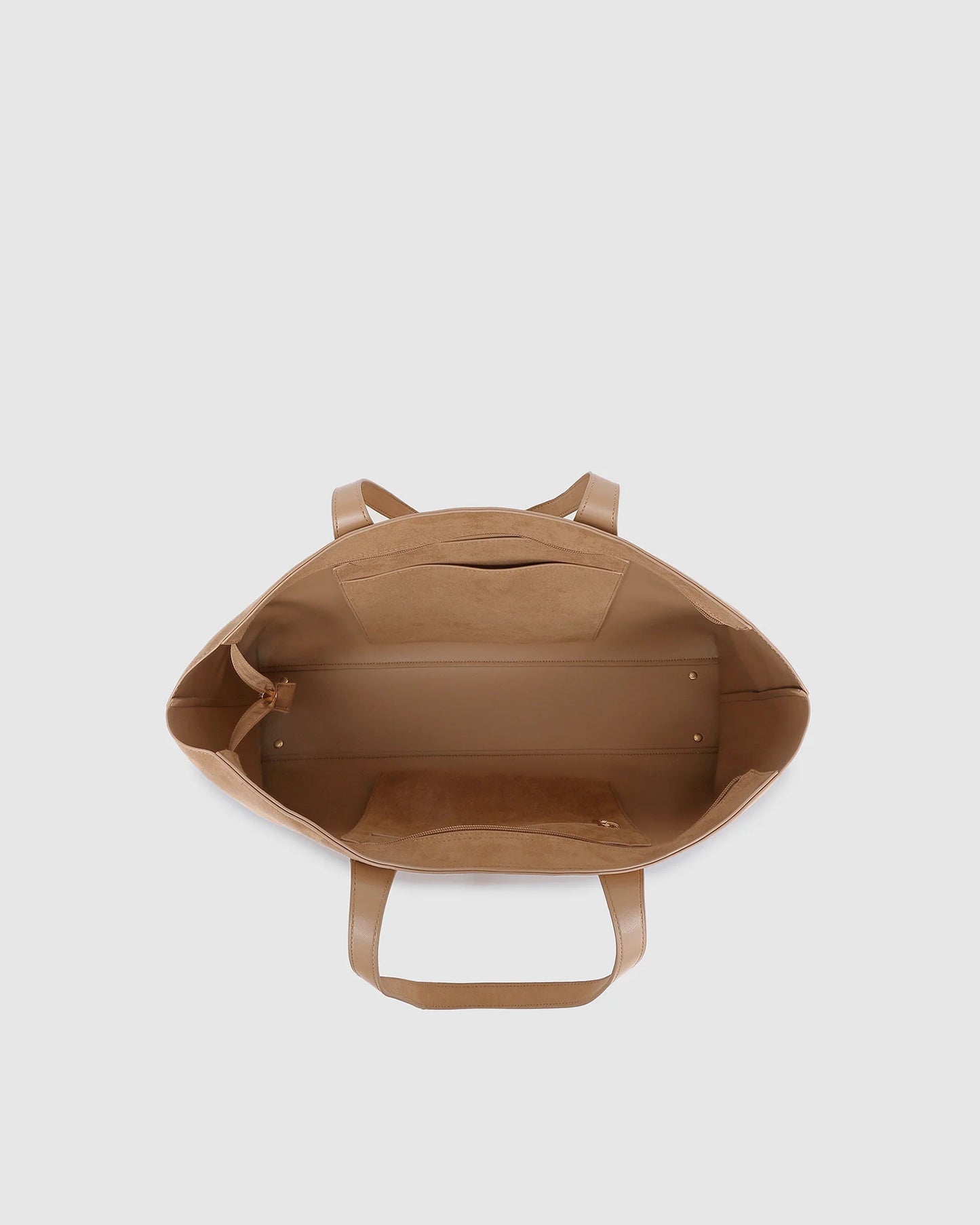Elke Suedette Tote Bag - Honey