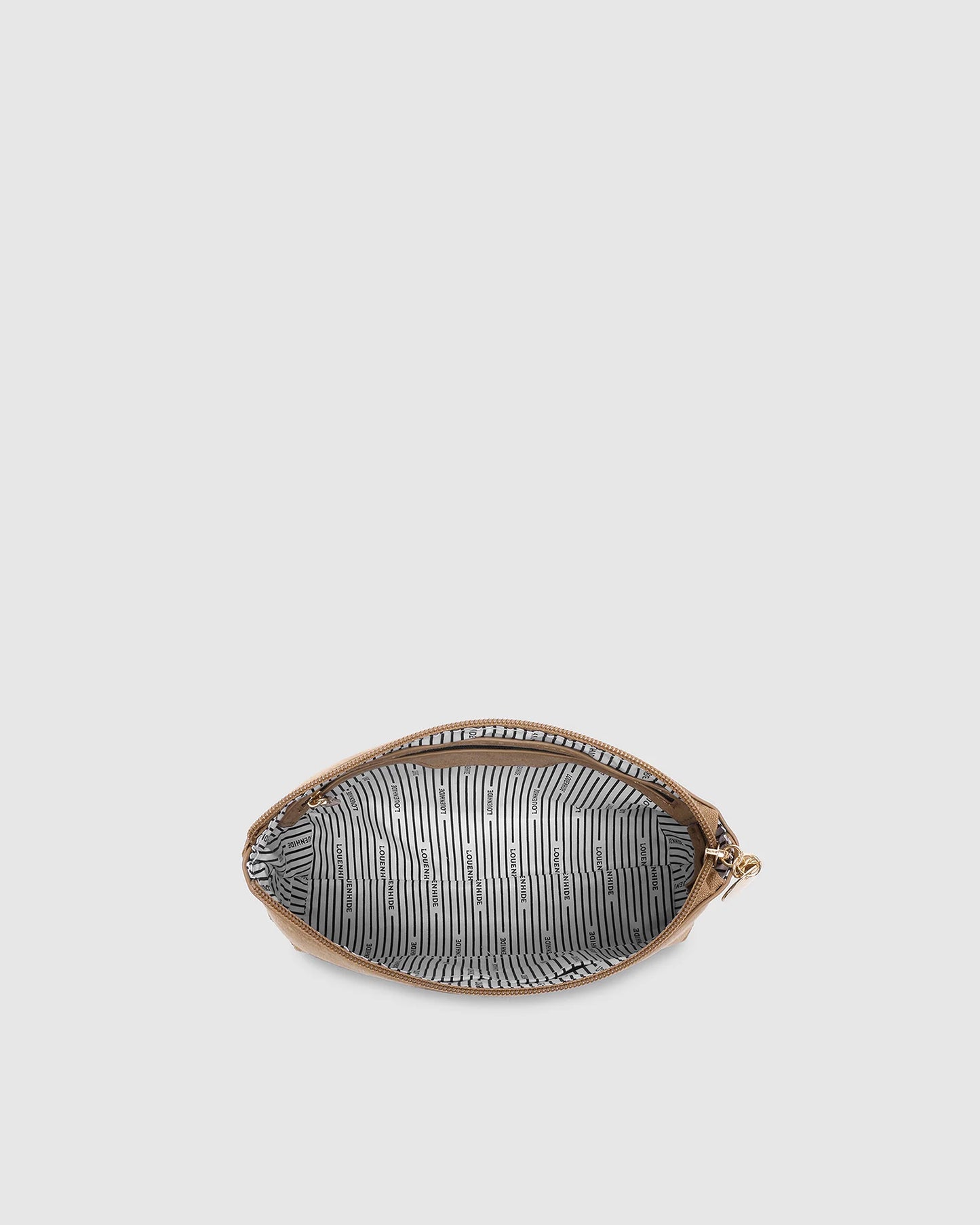 The Everyday Suedette Pouch - Honey