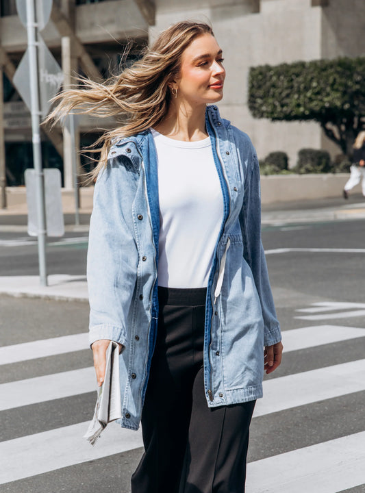 KINGSTON LONGLINE ANORAK