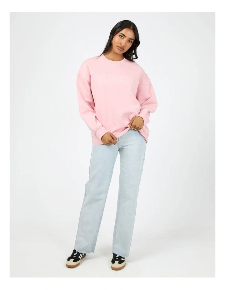 VITAL WASHED OVERSIZED CREW