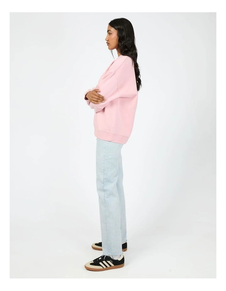 VITAL WASHED OVERSIZED CREW