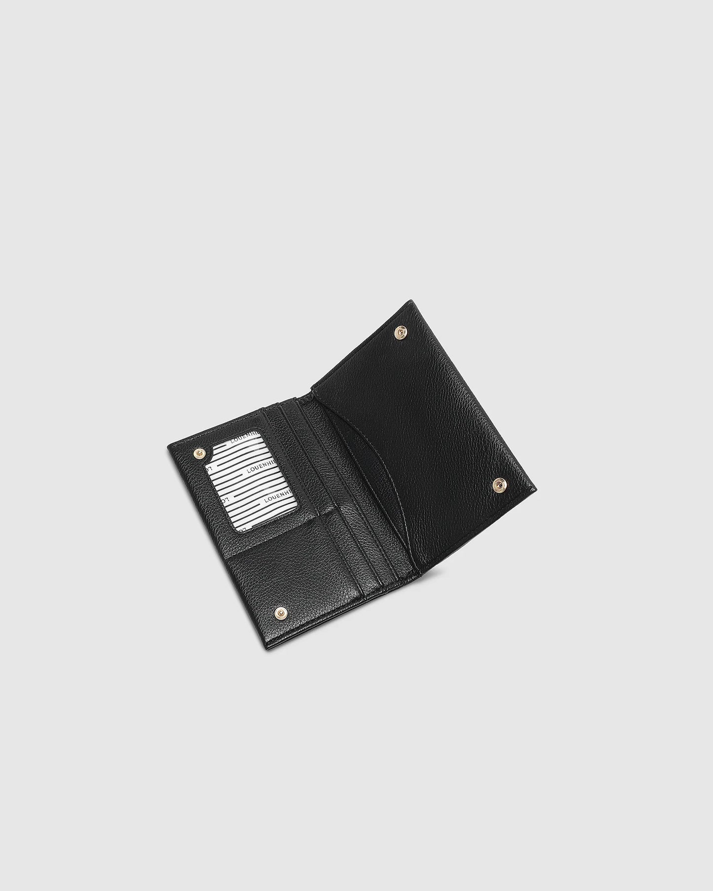Venice Passport Holder - Black