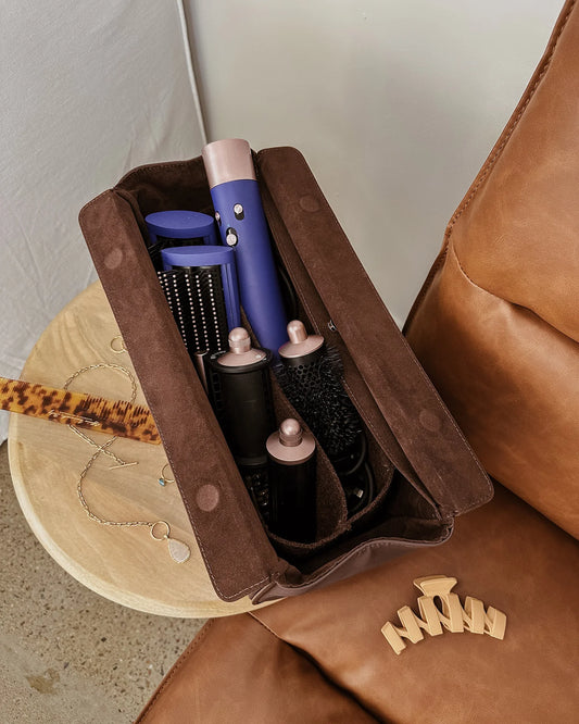 Margot Hair Tool Travel Case - Chocolate