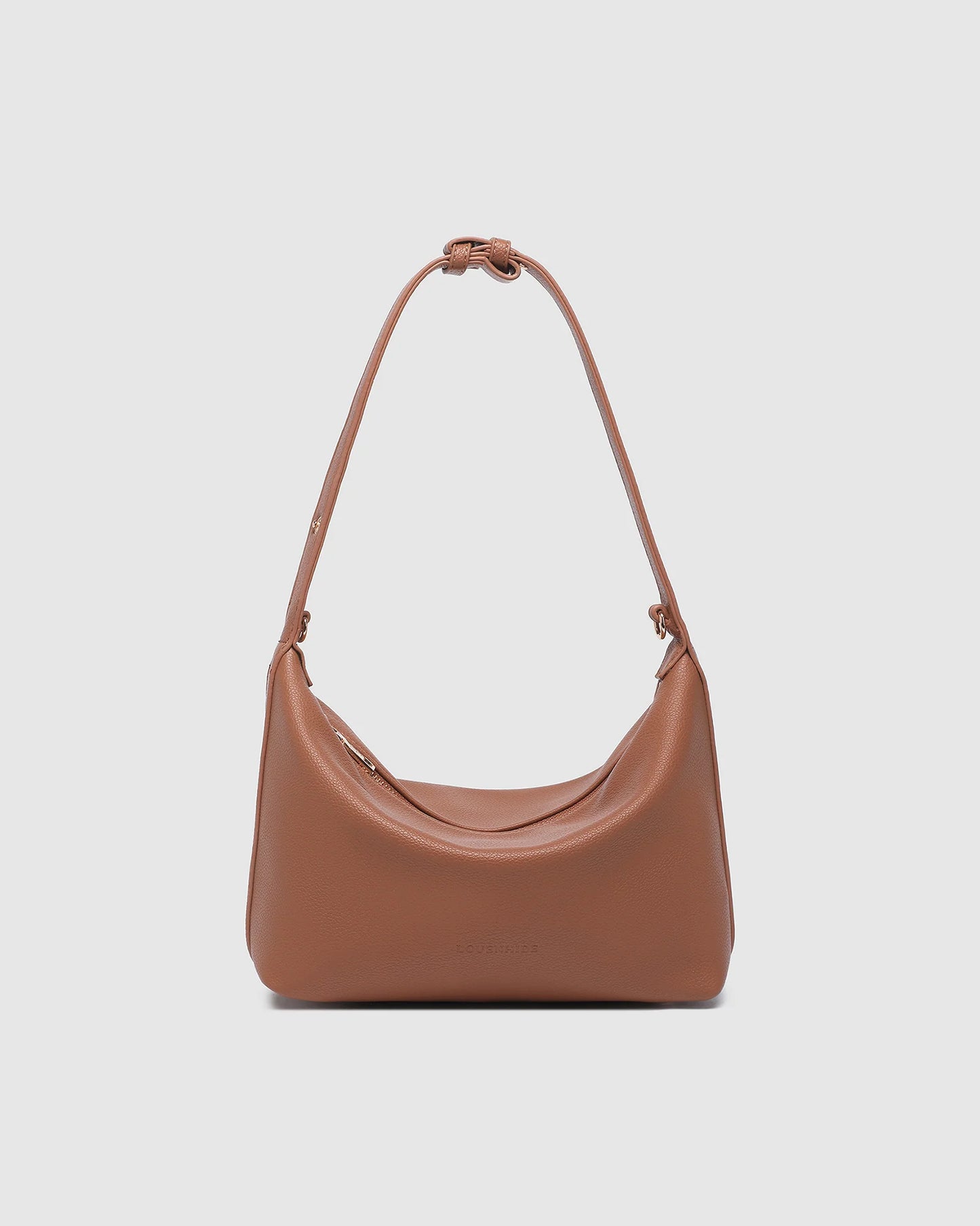 Madeline PU Shoulder Bag - Toffee