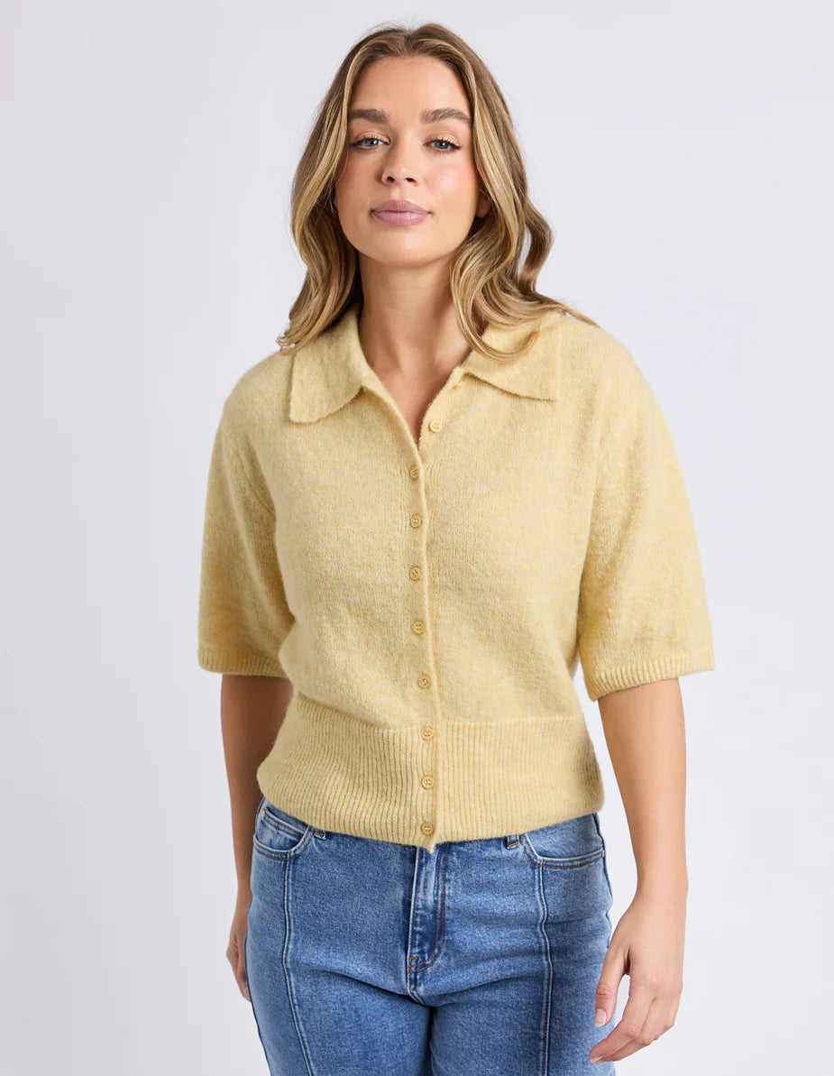 FERNIE BUTTON KNIT