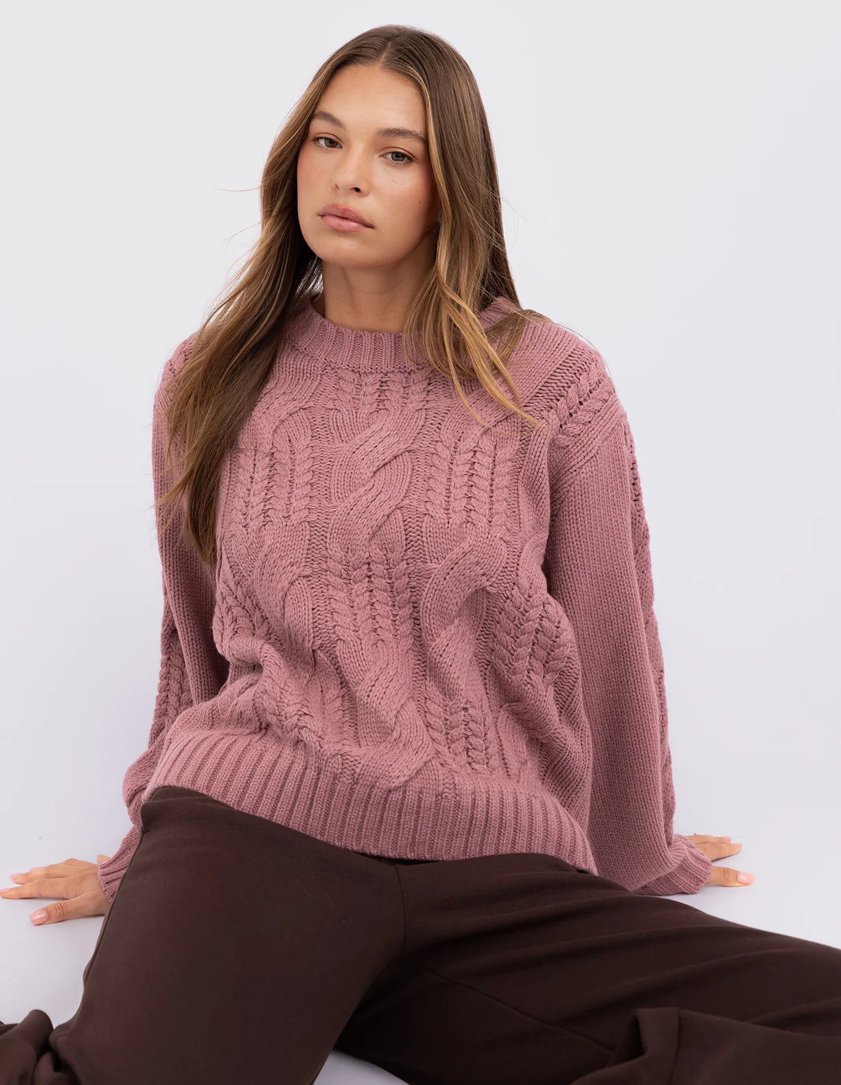 JOSIE CREW KNIT