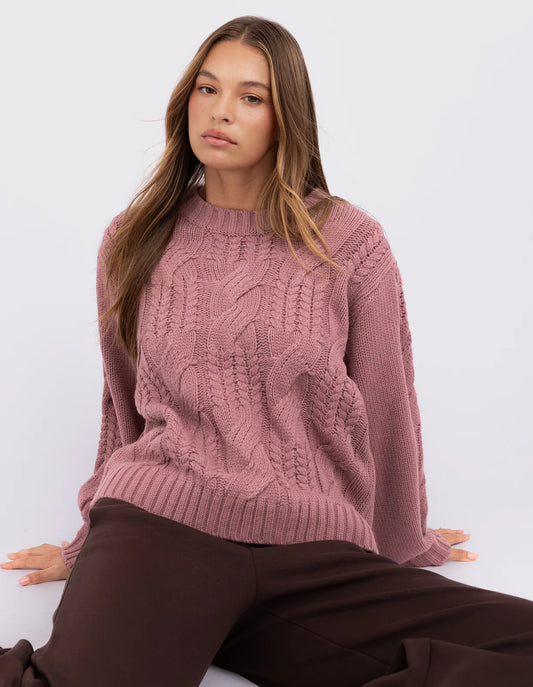 JOSIE CREW KNIT