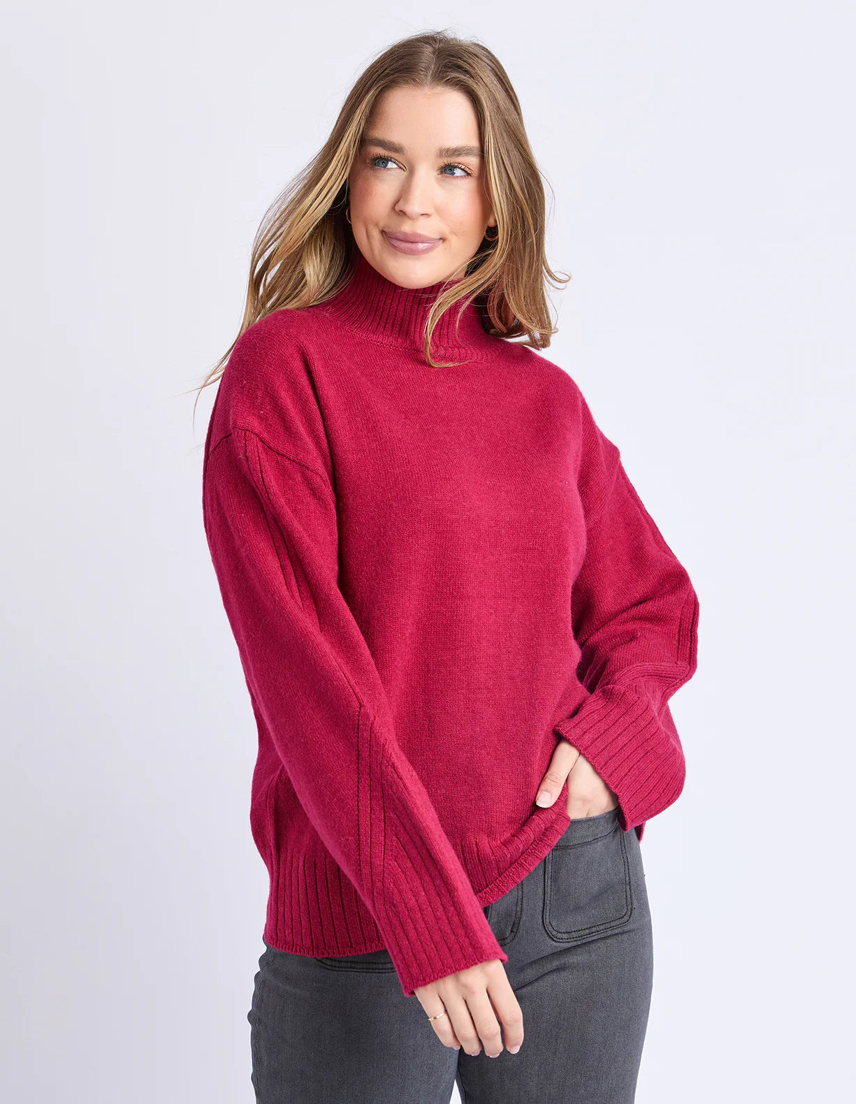 STELLAR KNIT RHUBARD