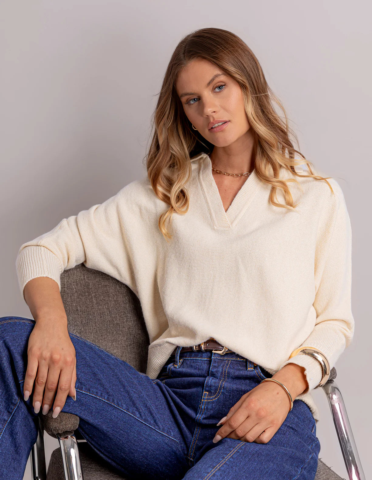 ELEA KNIT POLO