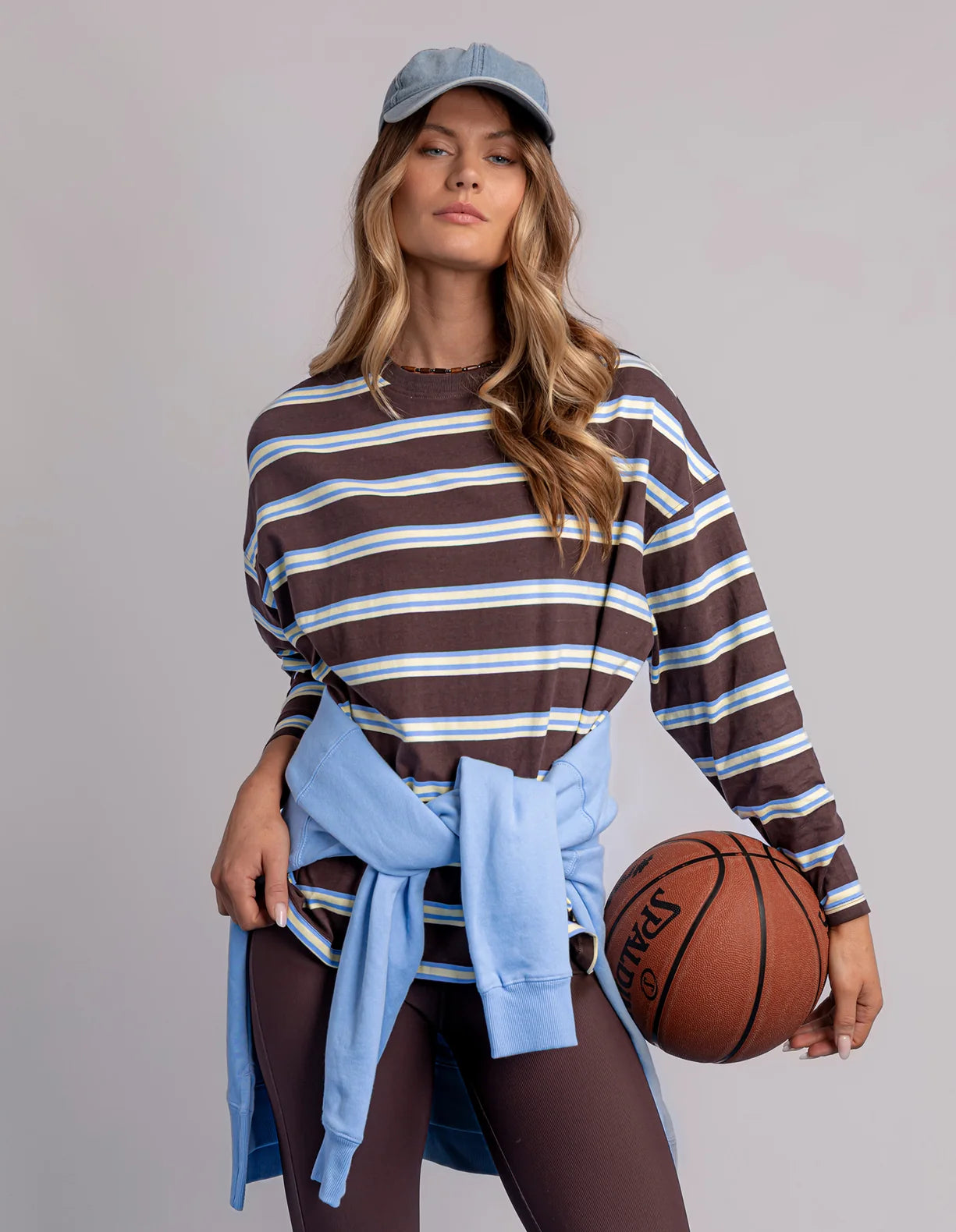 HARPER STRIPE L/S TEE