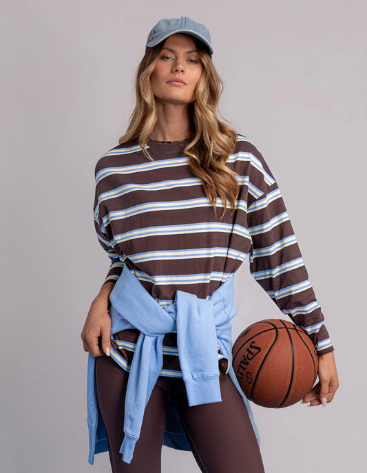 HARPER STRIPE L/S TEE
