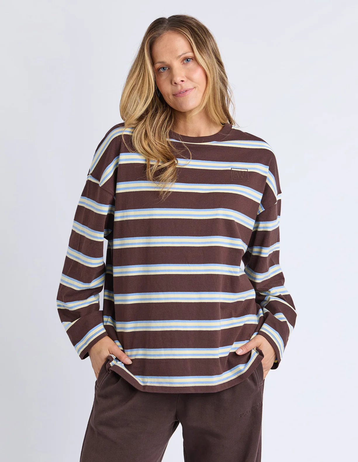 HARPER STRIPE L/S TEE