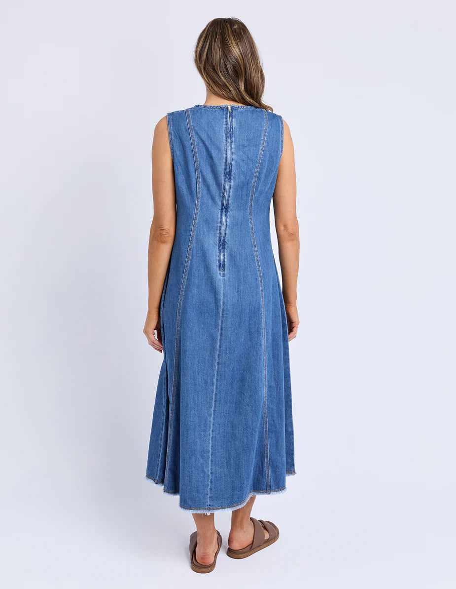 SOLENE DENIM DRESS