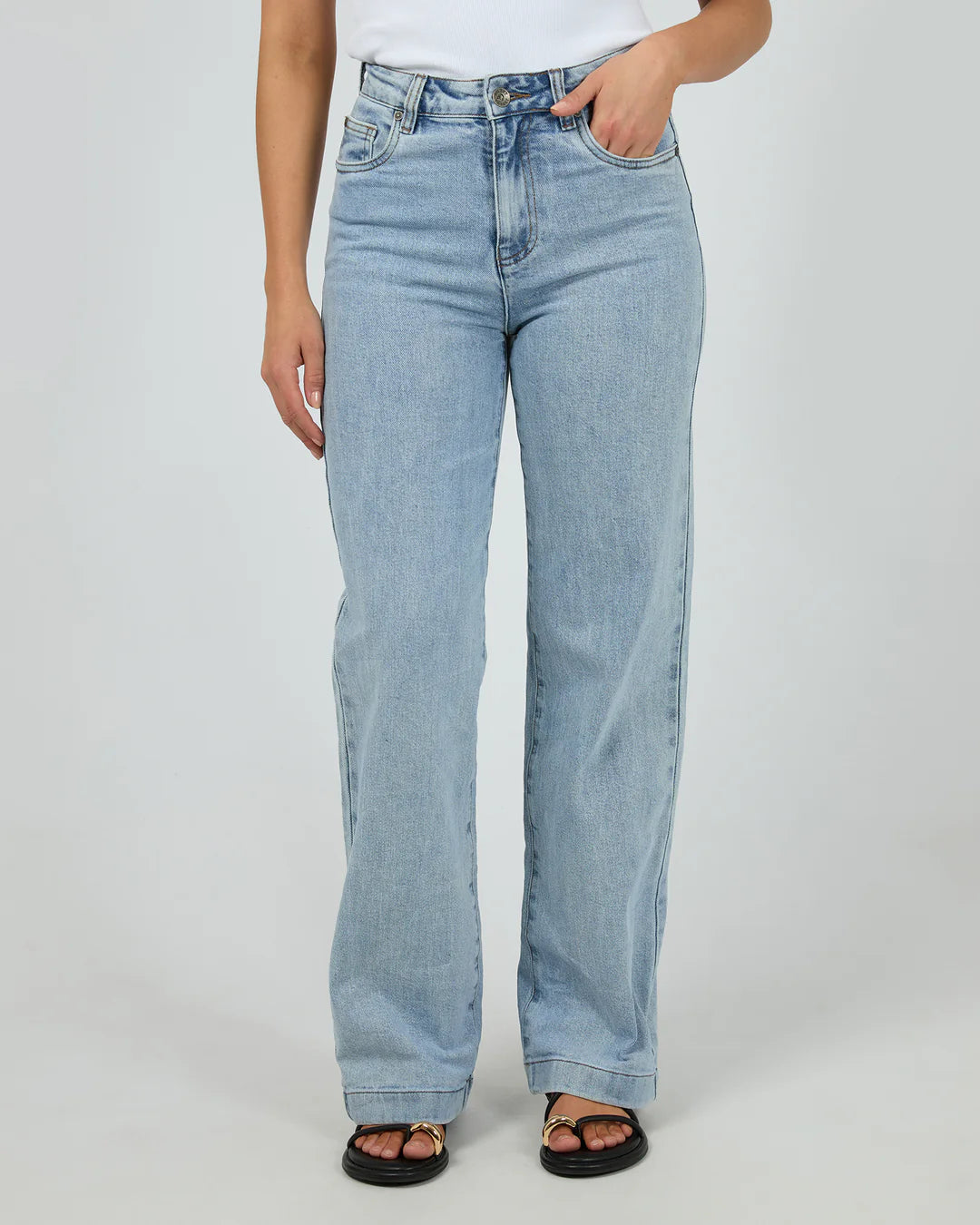 HUNTER COMFORT WIDE LEG JEAN
