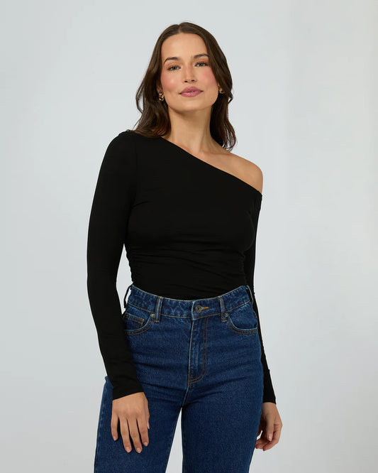 EVIE RUCHED LONG SLEEVE