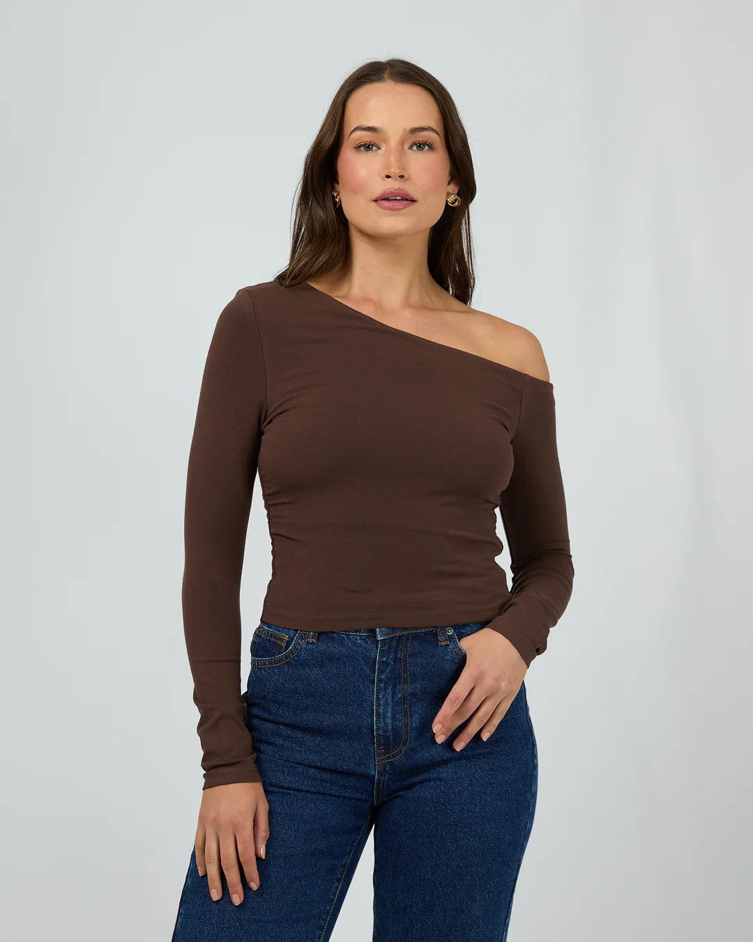 EVIE RUCHED LONG SLEEVE