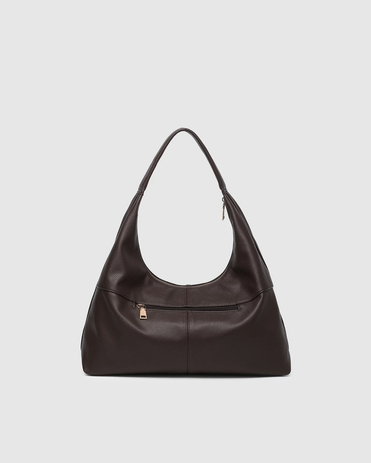 Valentina Slouch Shoulder Bag - Chocolate