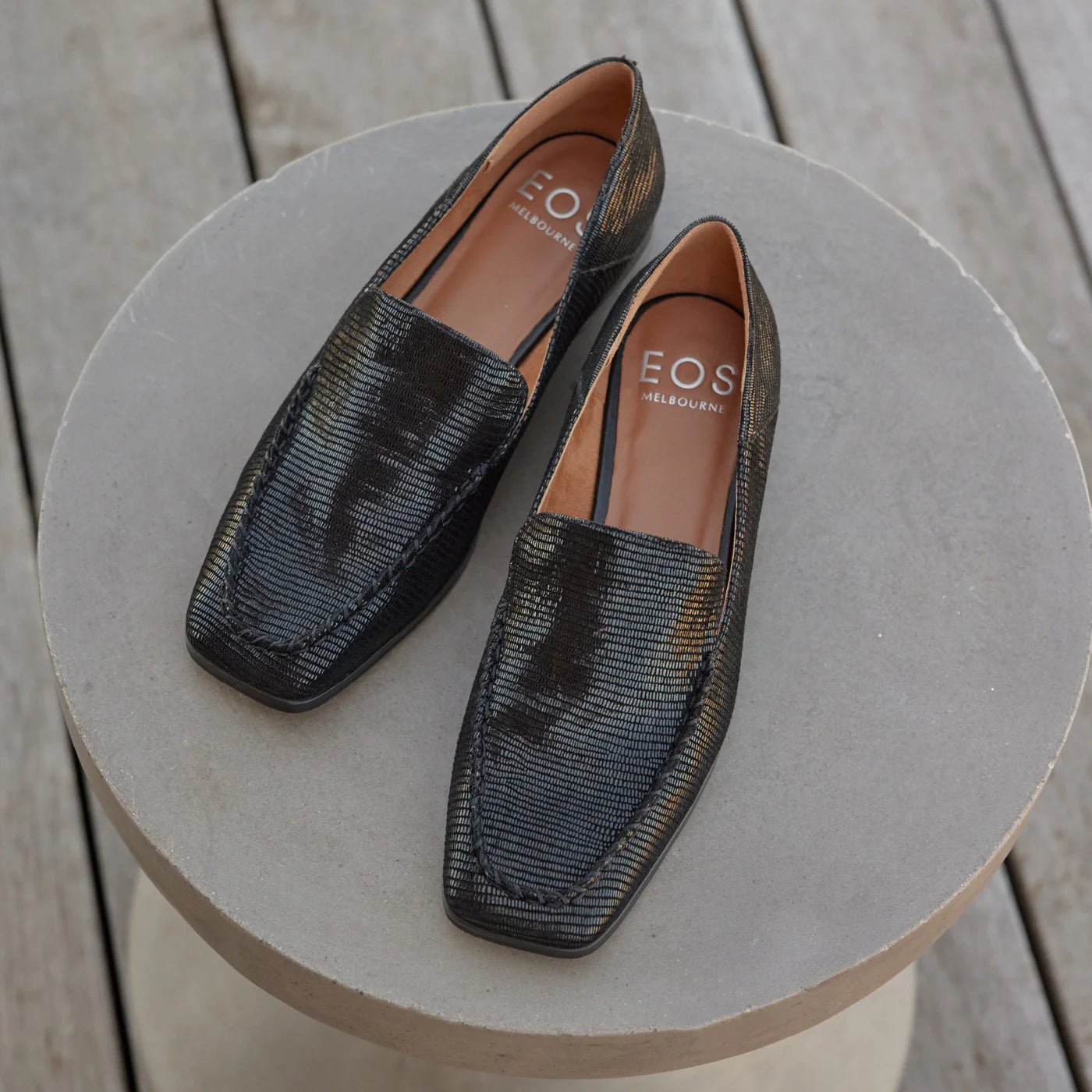 Daylan Loafers - Black Emboss