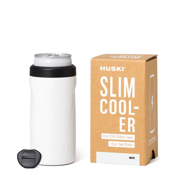 Slim Can Cooler - White