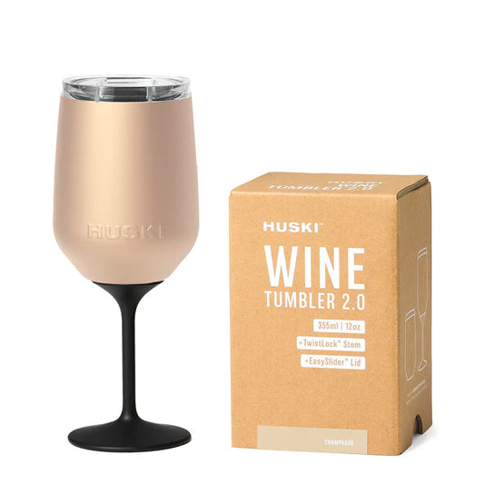HUski Wine Tumbler 2.0- Champagne