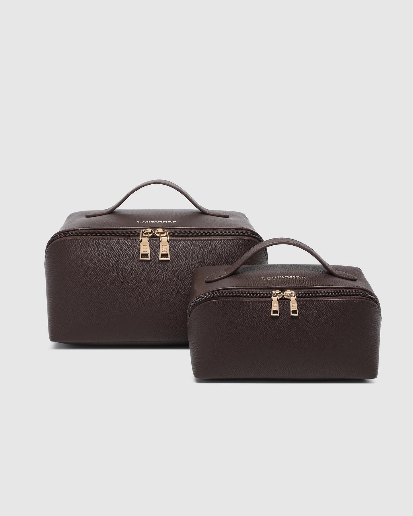 Orion Ellis Cosmetic Bag Set - Chocolate