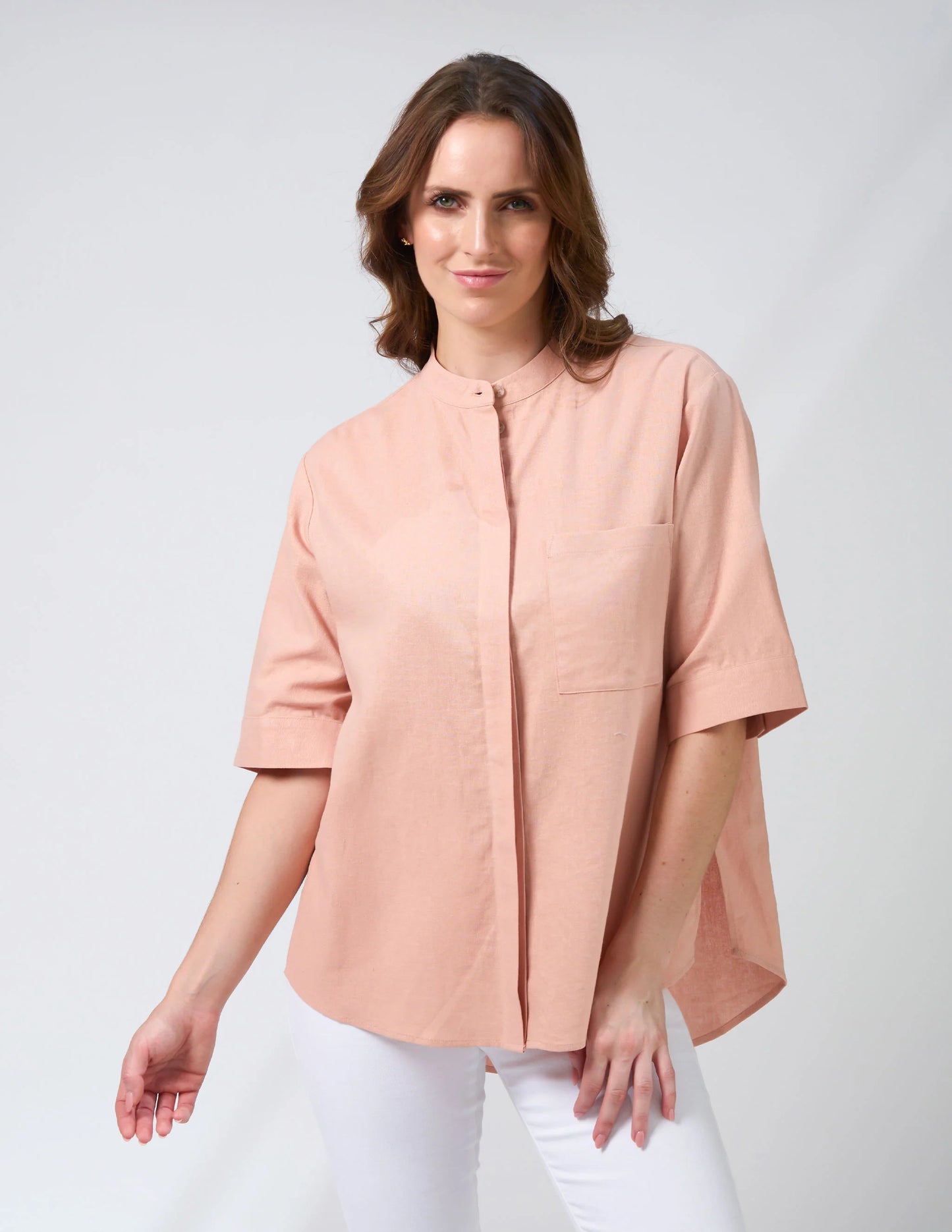 Mika Blouse - Dusk Pink