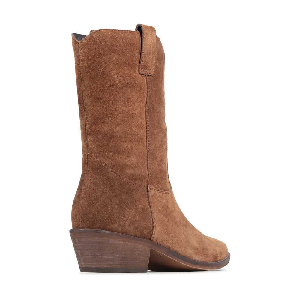 ZENDARA W EOS  PECAN-SUEDE SUEDE