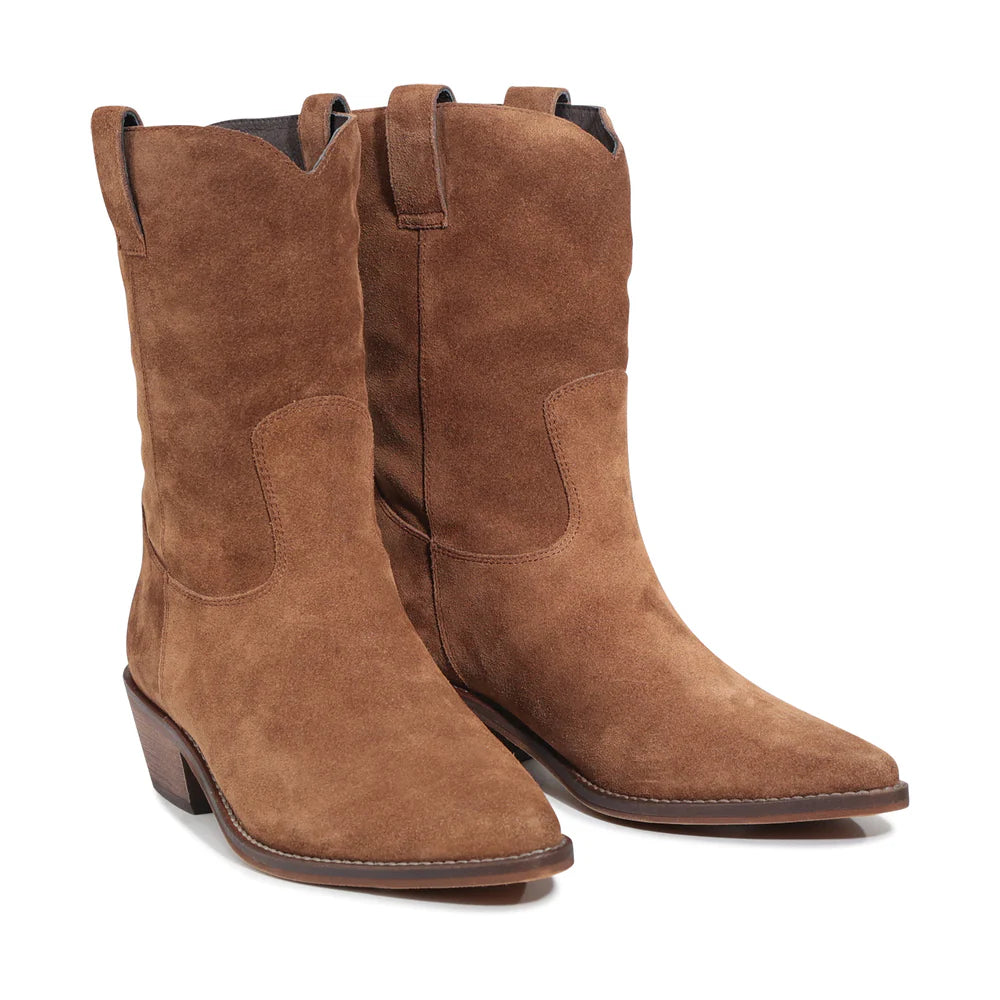 ZENDARA W EOS  PECAN-SUEDE SUEDE